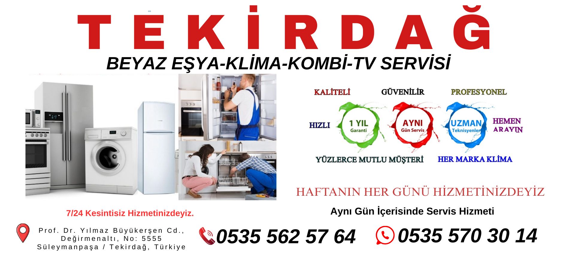 Tekirdağ Beyaz Eşya